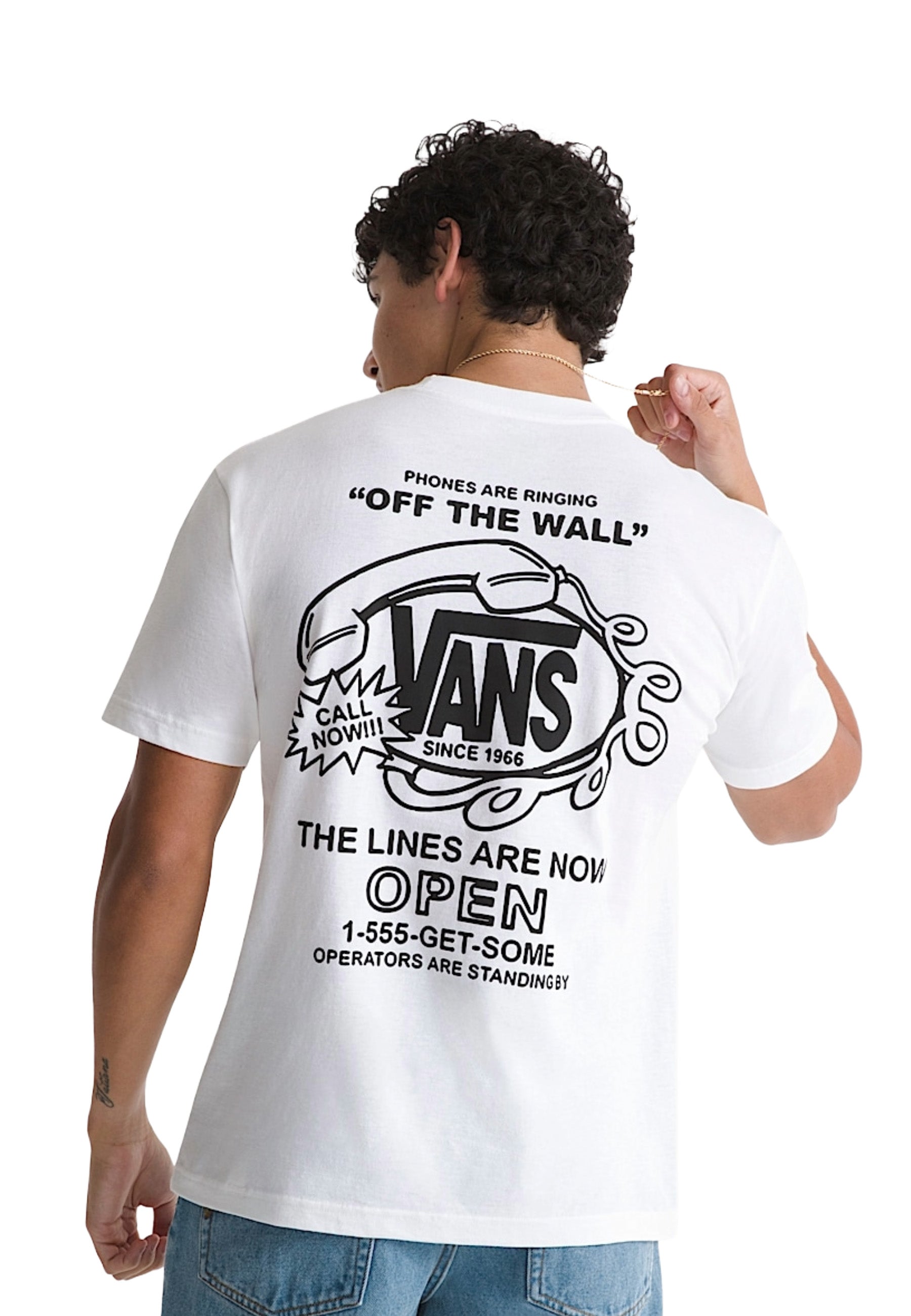 T-shirt Bianco Vans
