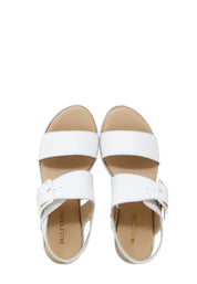 Sandali zeppa Bianco Valleverde
