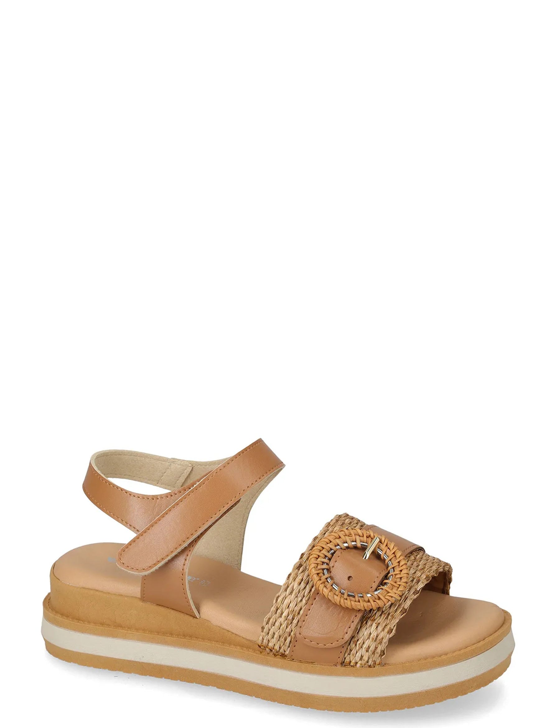 Sandali con strappi Marrone Valleverde
