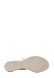 Sandali zeppa Bianco Valleverde