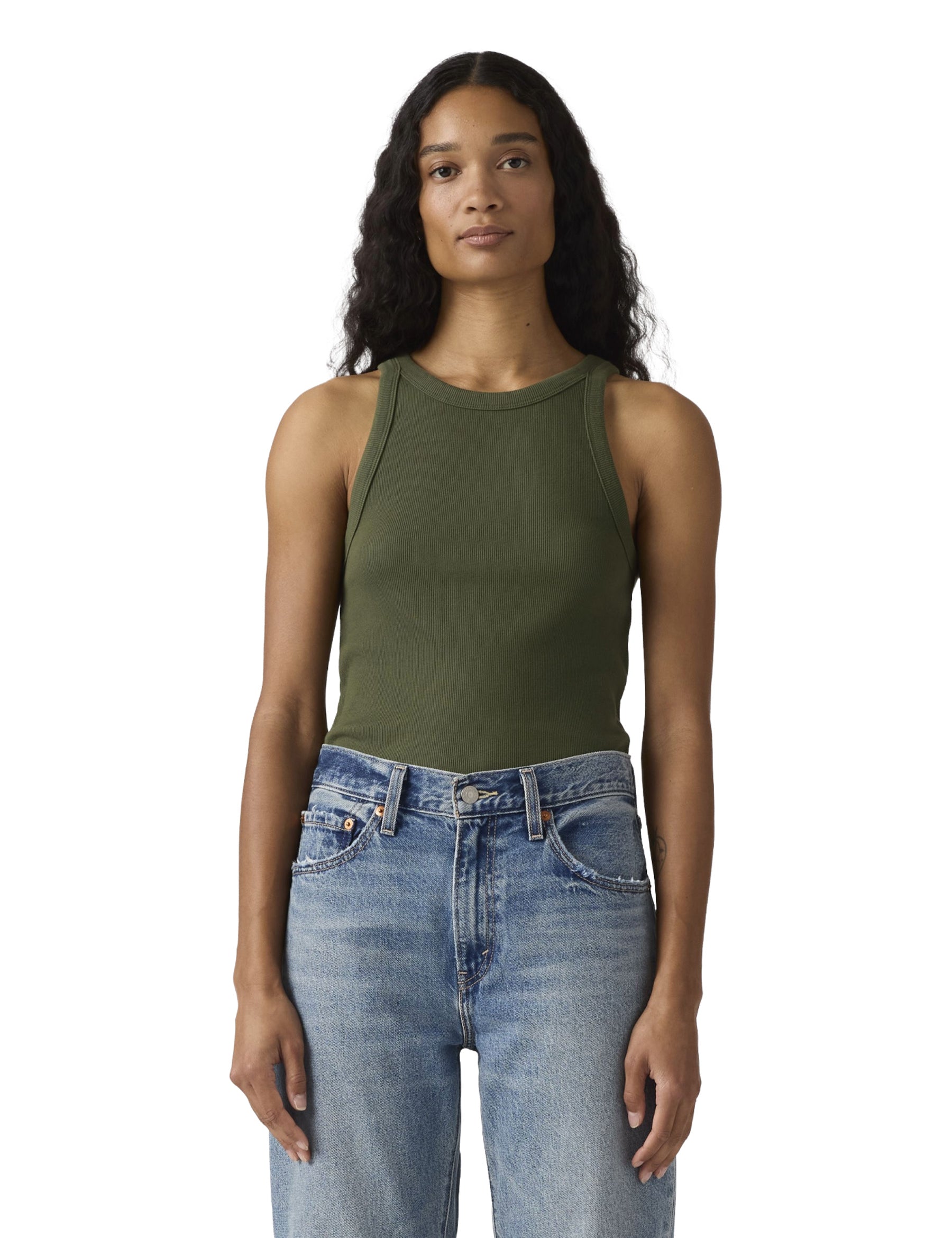 Top e canotte Verde Levi's