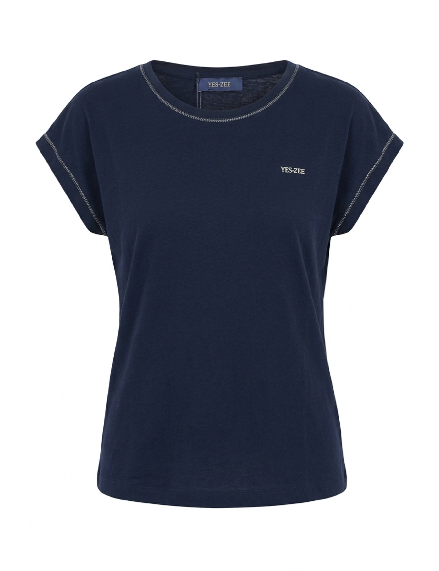 T-shirt Blu Scuro Yes-zee