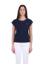 T-shirt Blu Scuro Yes-zee