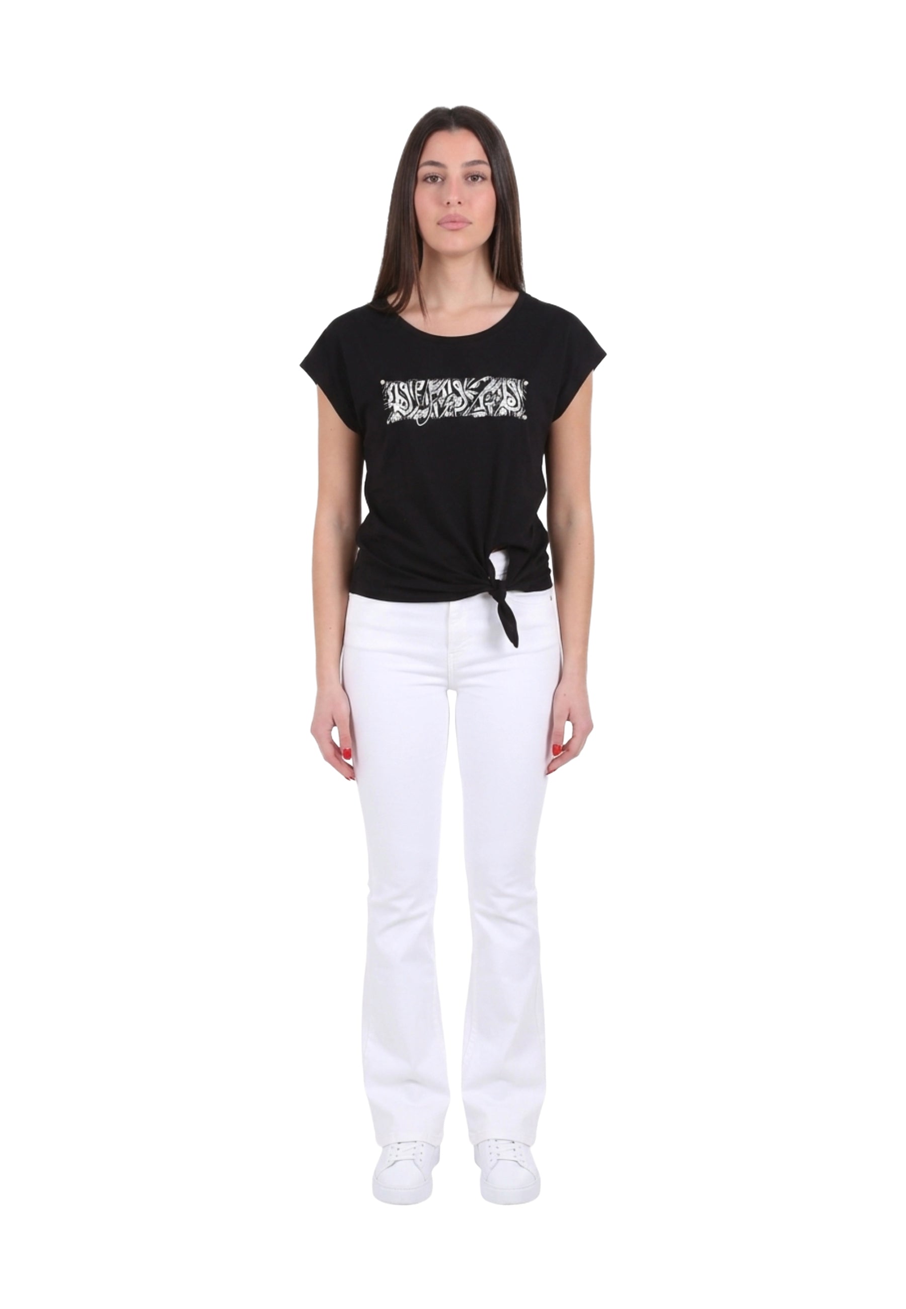 T-shirt Nero Yes-zee