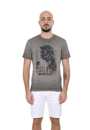T-shirt Grigio Yes-zee