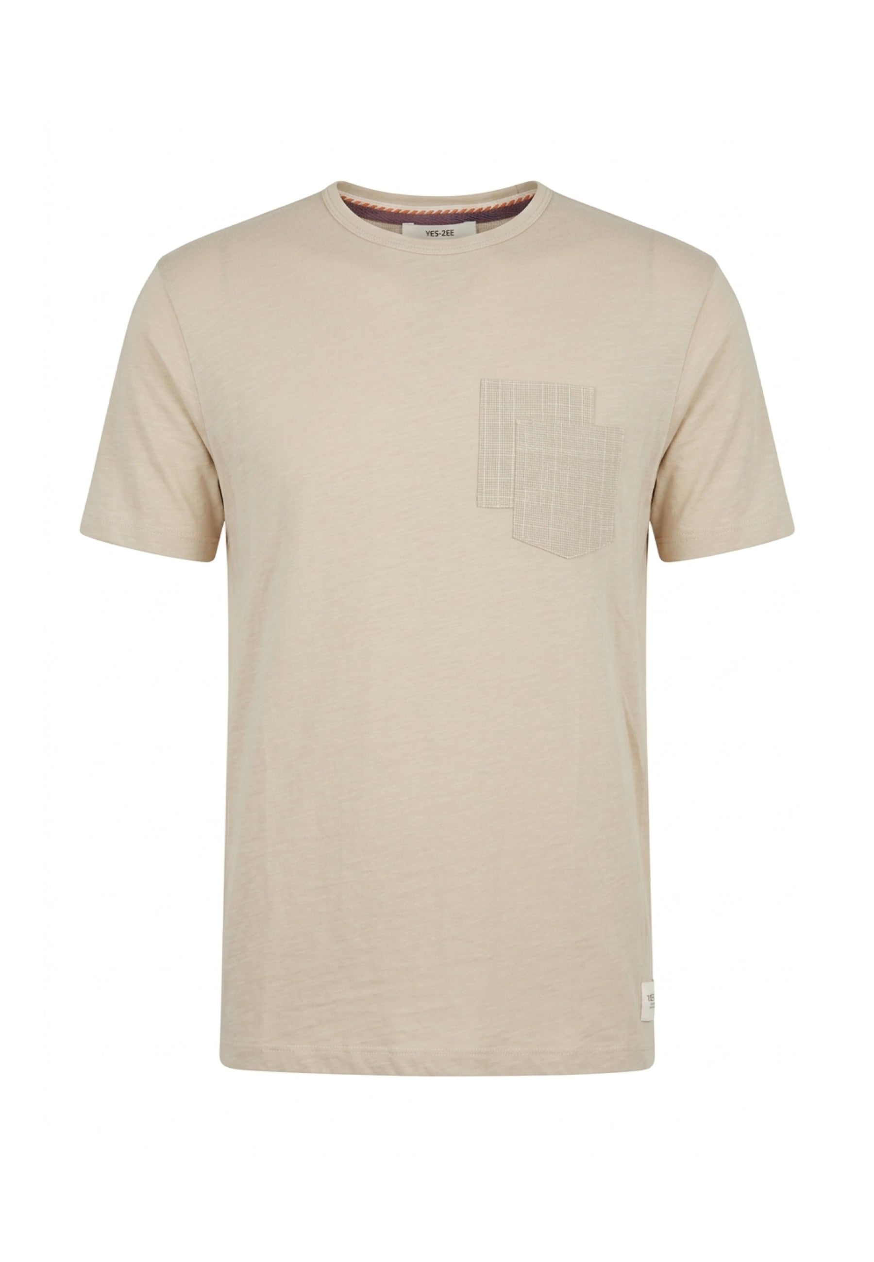 T-shirt Beige Chiaro Yes-zee