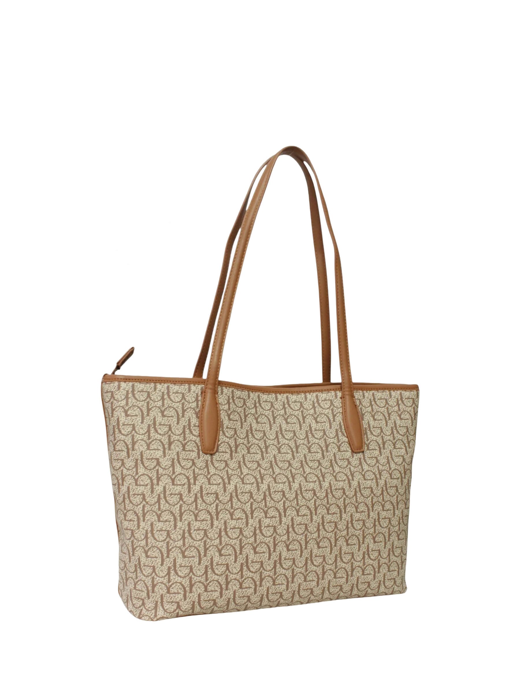 Shopper Marrone Beige By Byblos