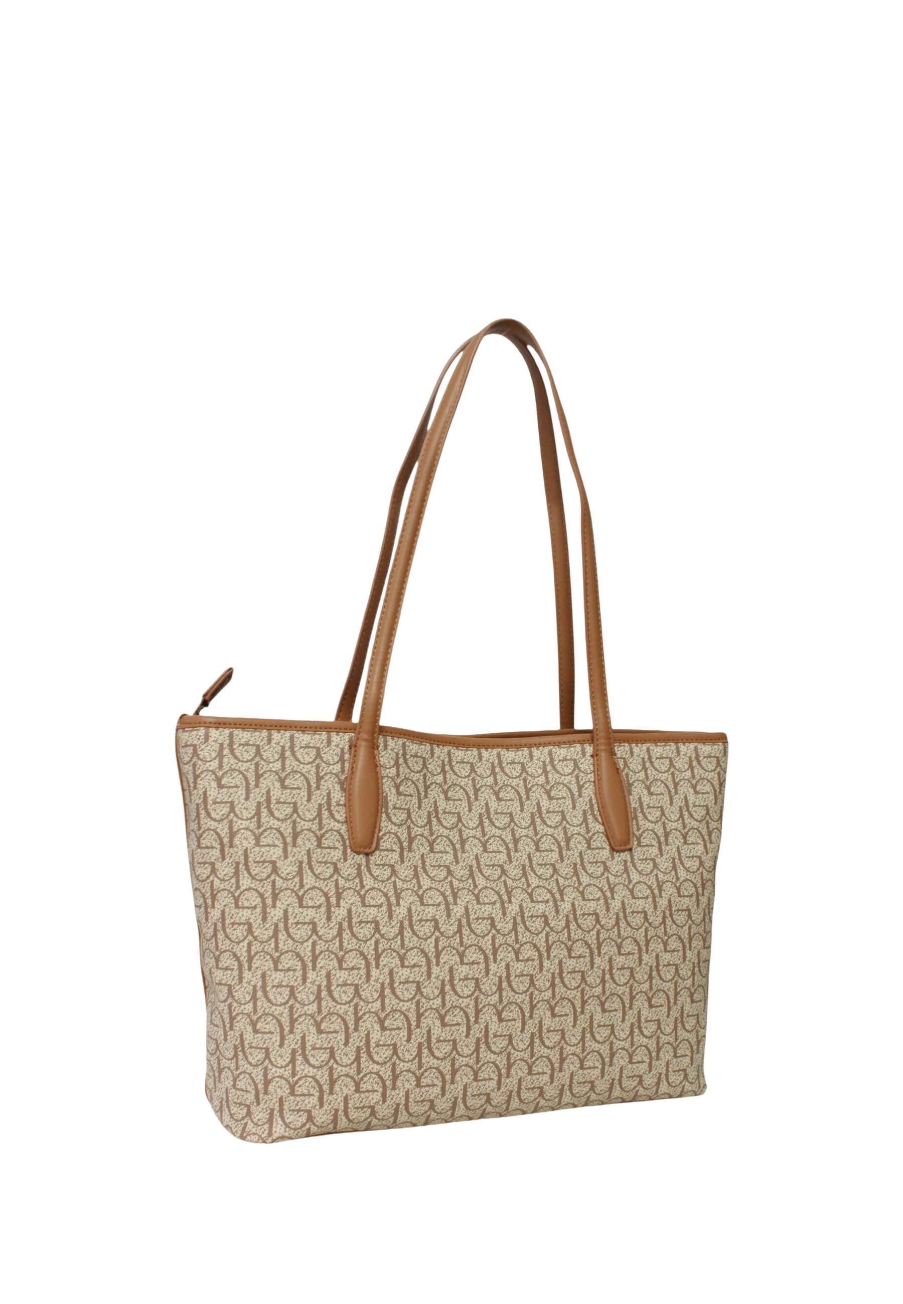 Shopper Marrone Beige By Byblos