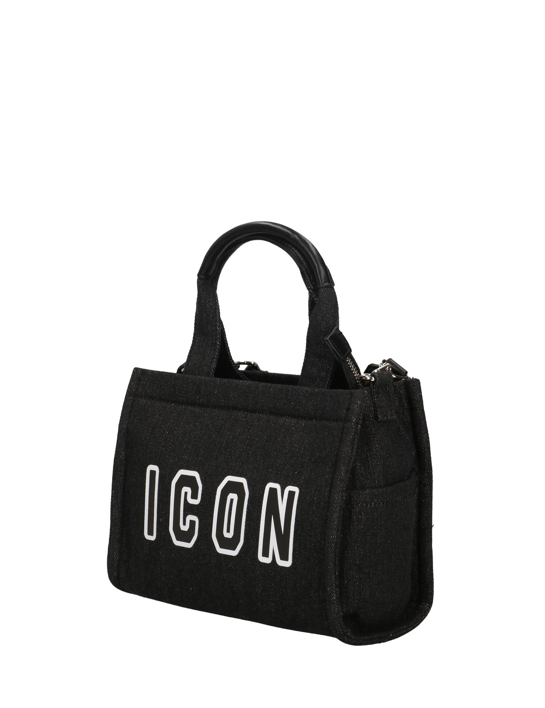 Borse a mano Nero Icon
