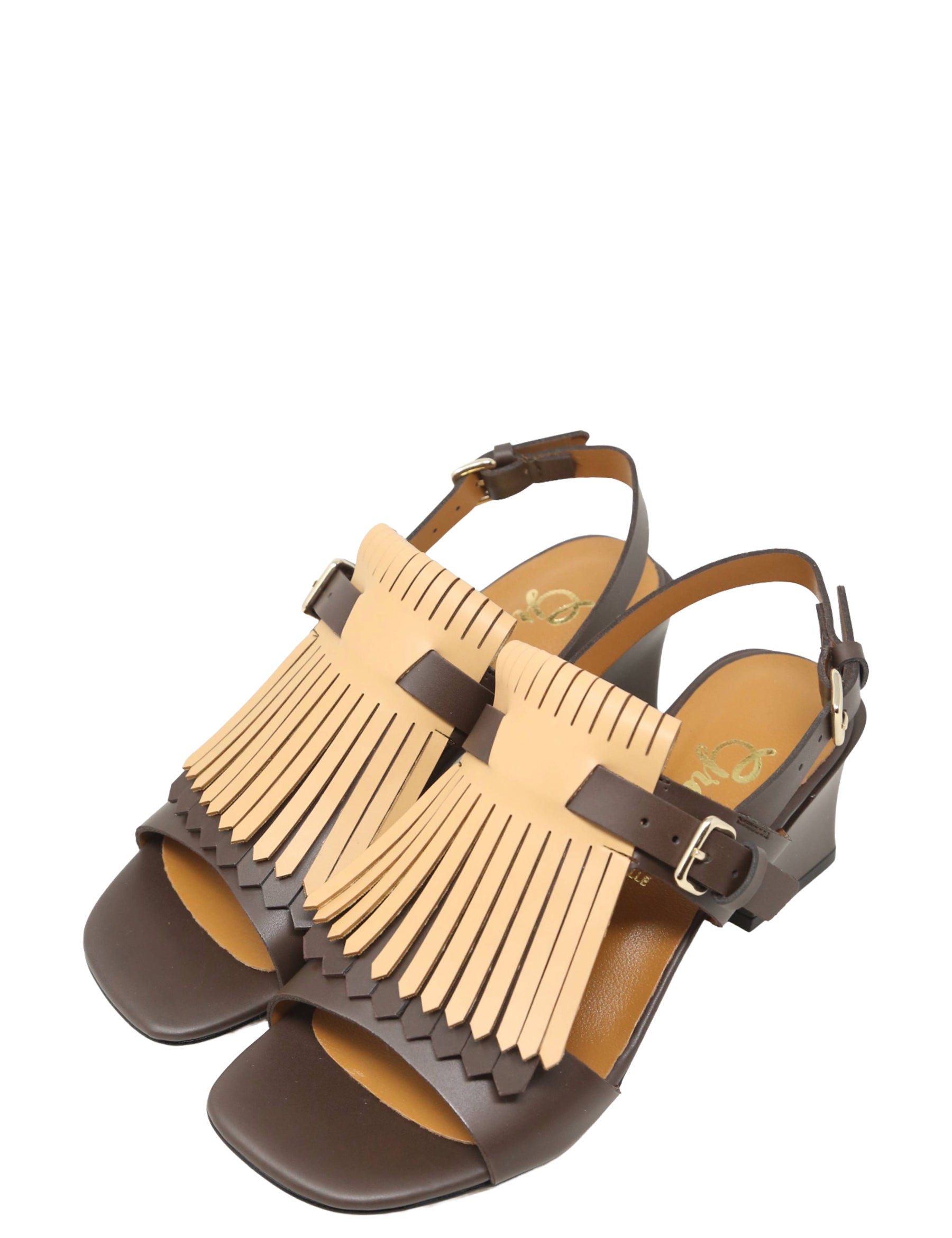 Sandali tacco Marrone Grace Shoes