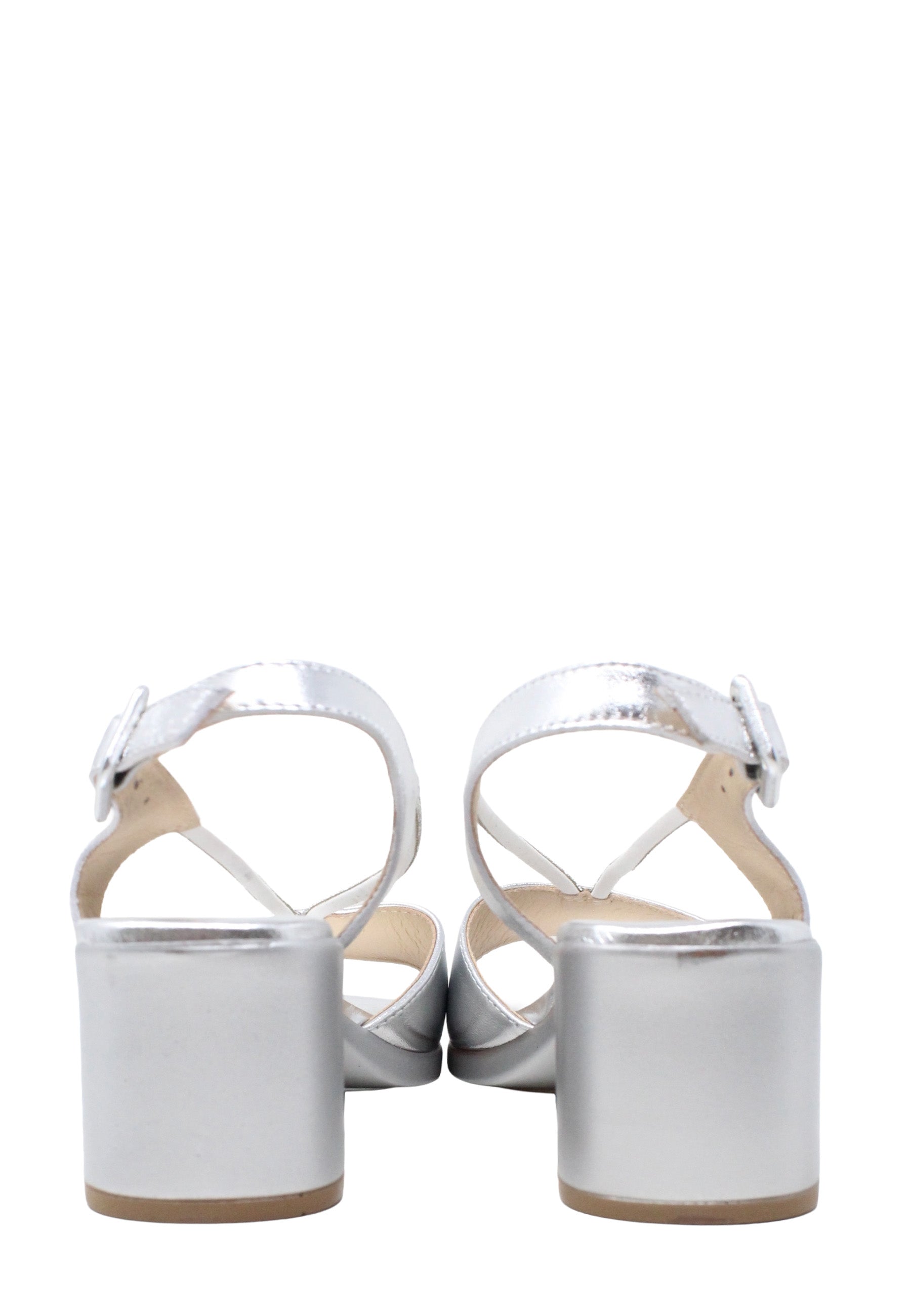 Sandali tacco Argento Susimoda