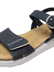 Sandali zeppa Blu Lumberjack