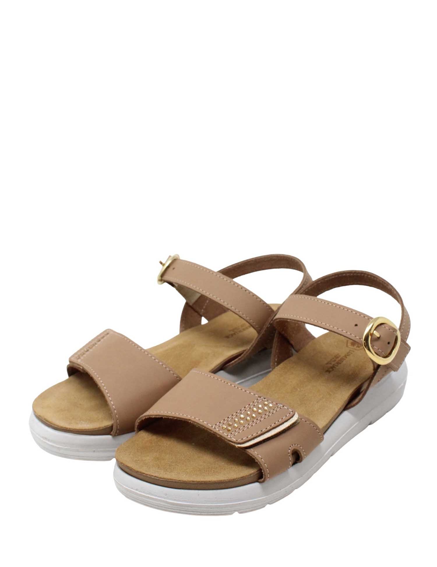 Sandali zeppa Marrone Lumberjack