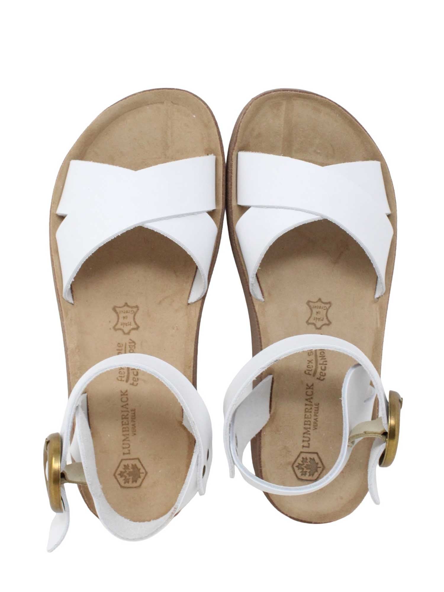 Sandali Bianco Lumberjack