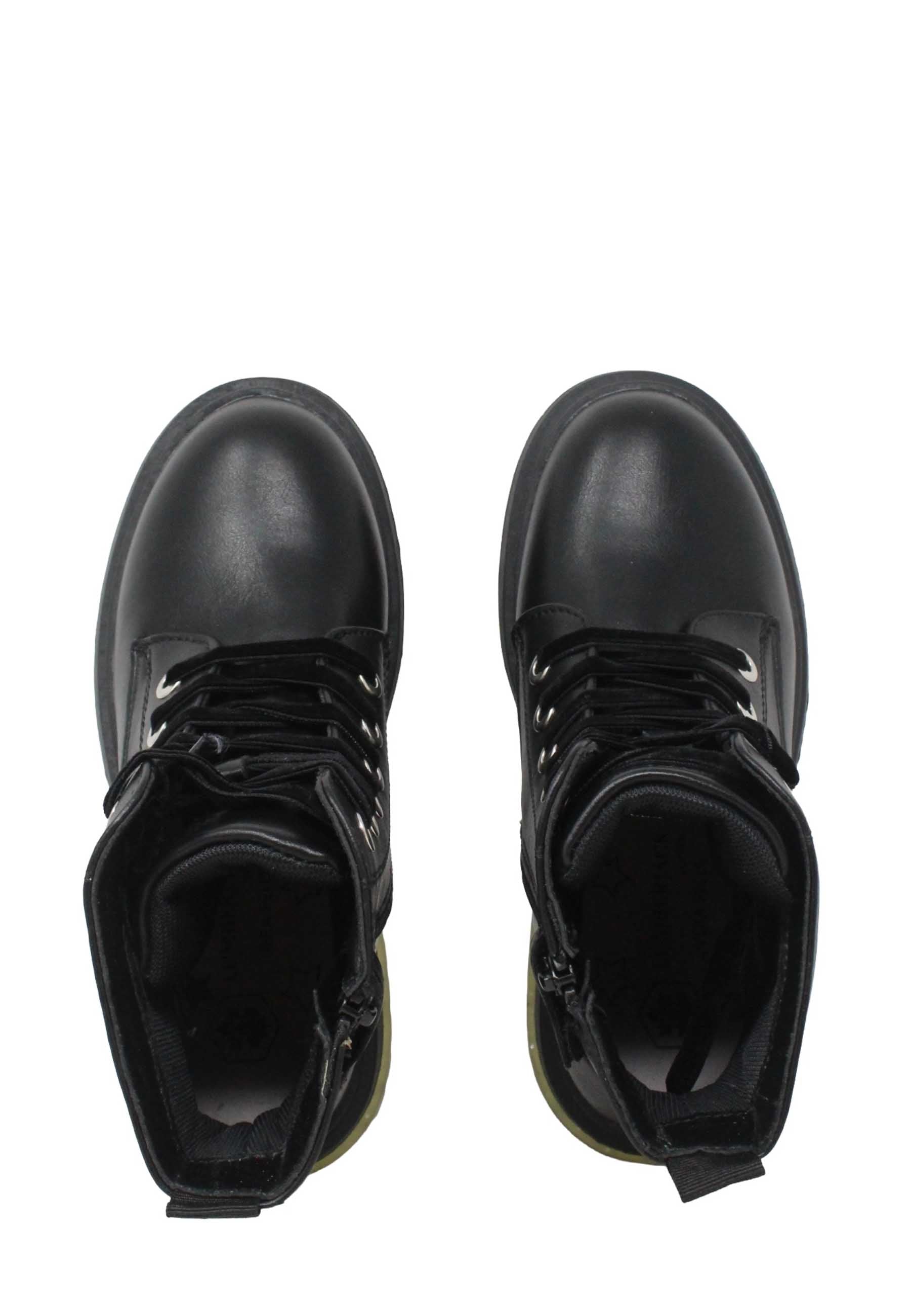 Anfibi Nero Lumberjack