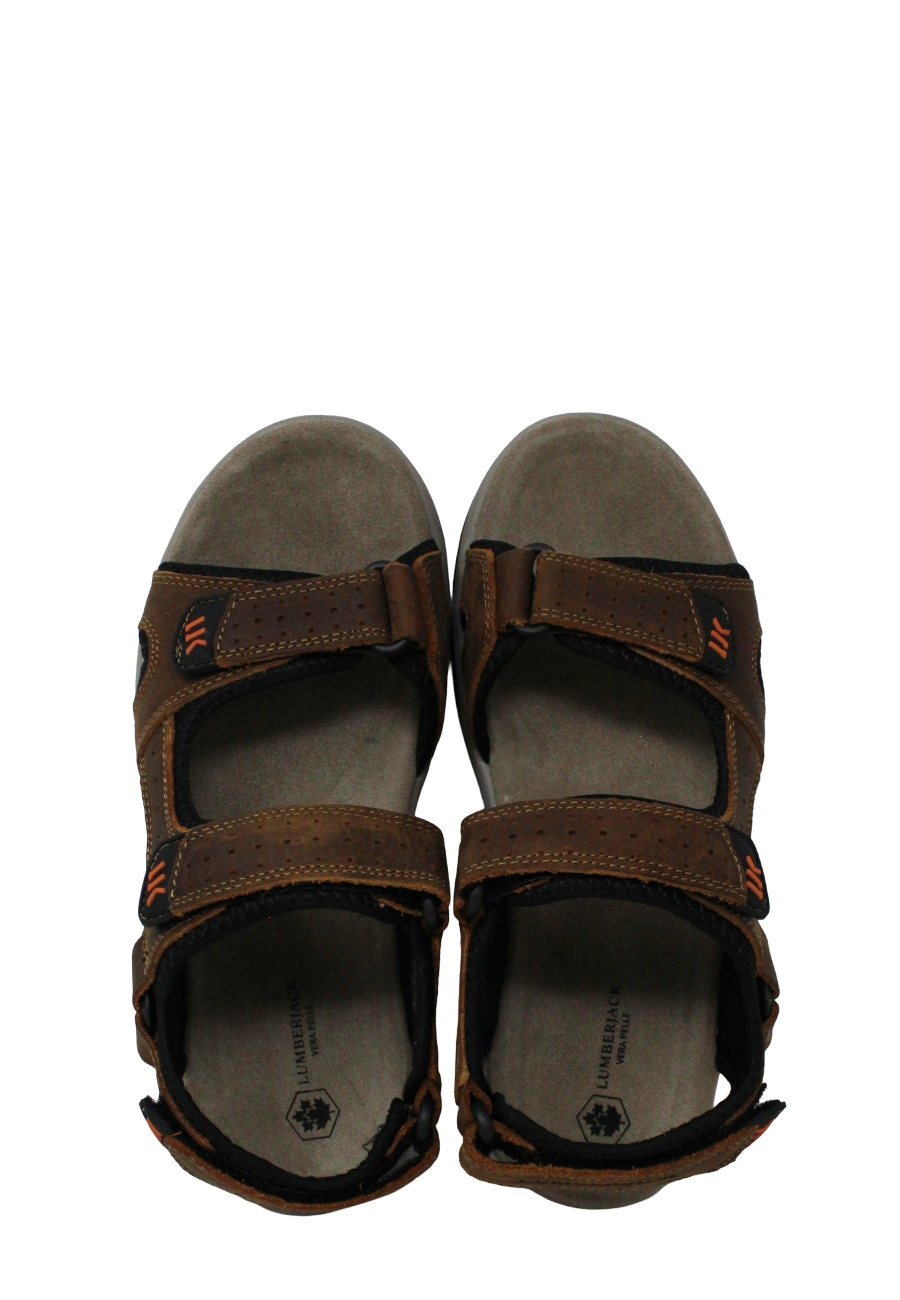 Sandali con strappi Marrone Lumberjack