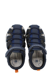 Sandali con strappi Blu Lumberjack
