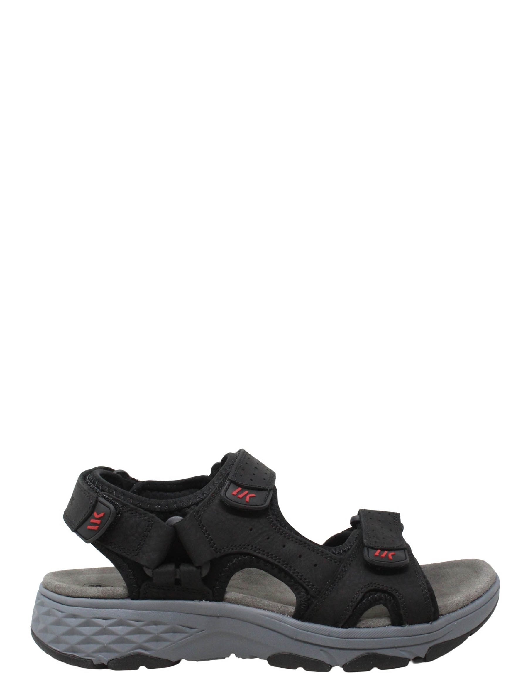Sandali con strappi Nero Lumberjack