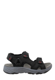 Sandali con strappi Nero Lumberjack