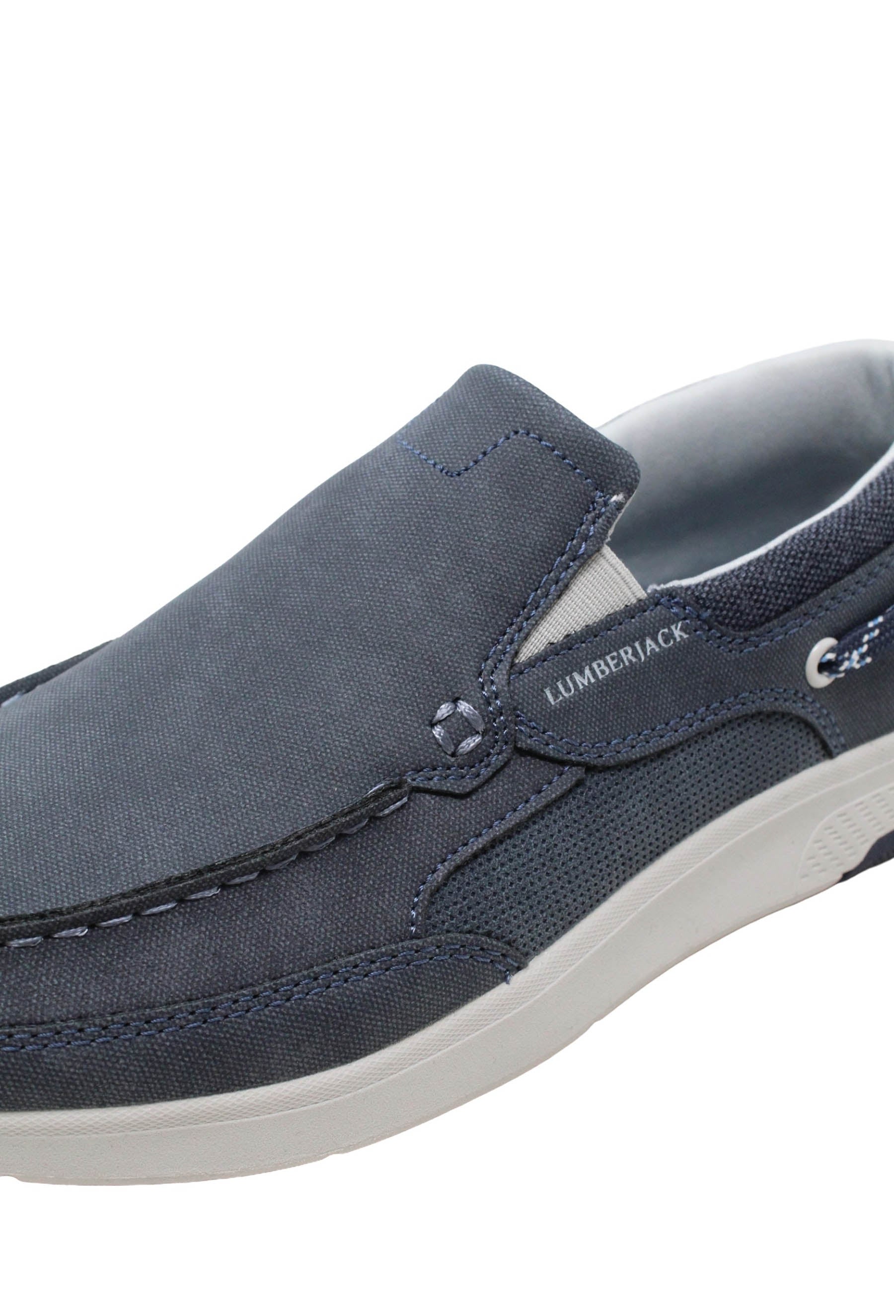 Mocassini Blu Lumberjack
