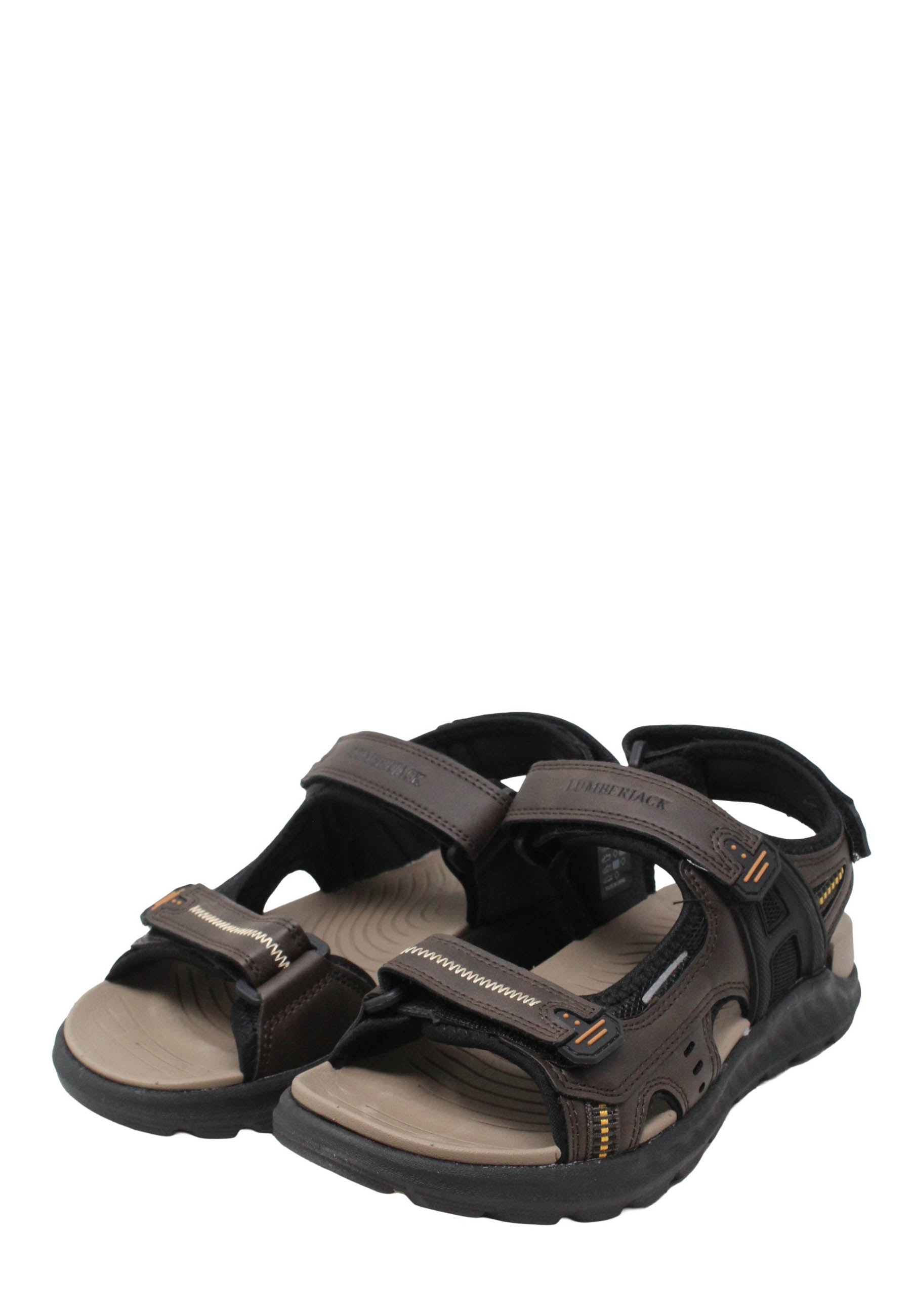 Sandali con strappi Marrone Lumberjack