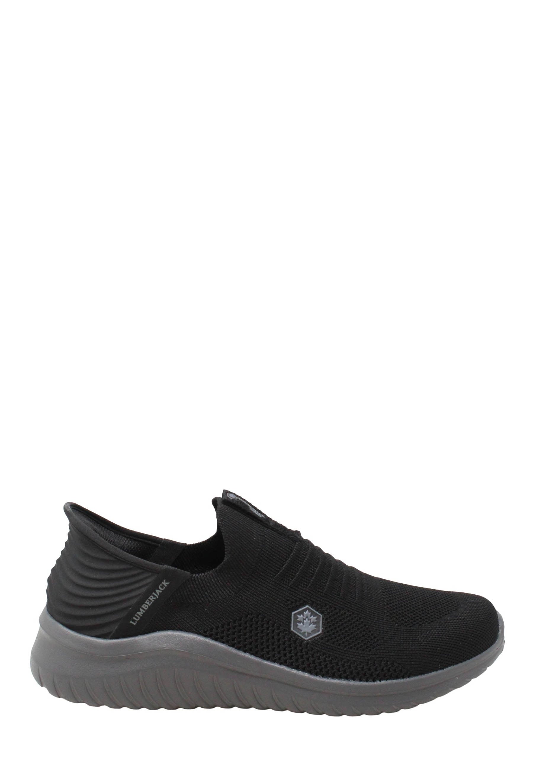 Slip-on Nero Lumberjack