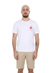 T-shirt Bianco Borgoni Jeans