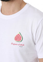 T-shirt Bianco Borgoni Jeans