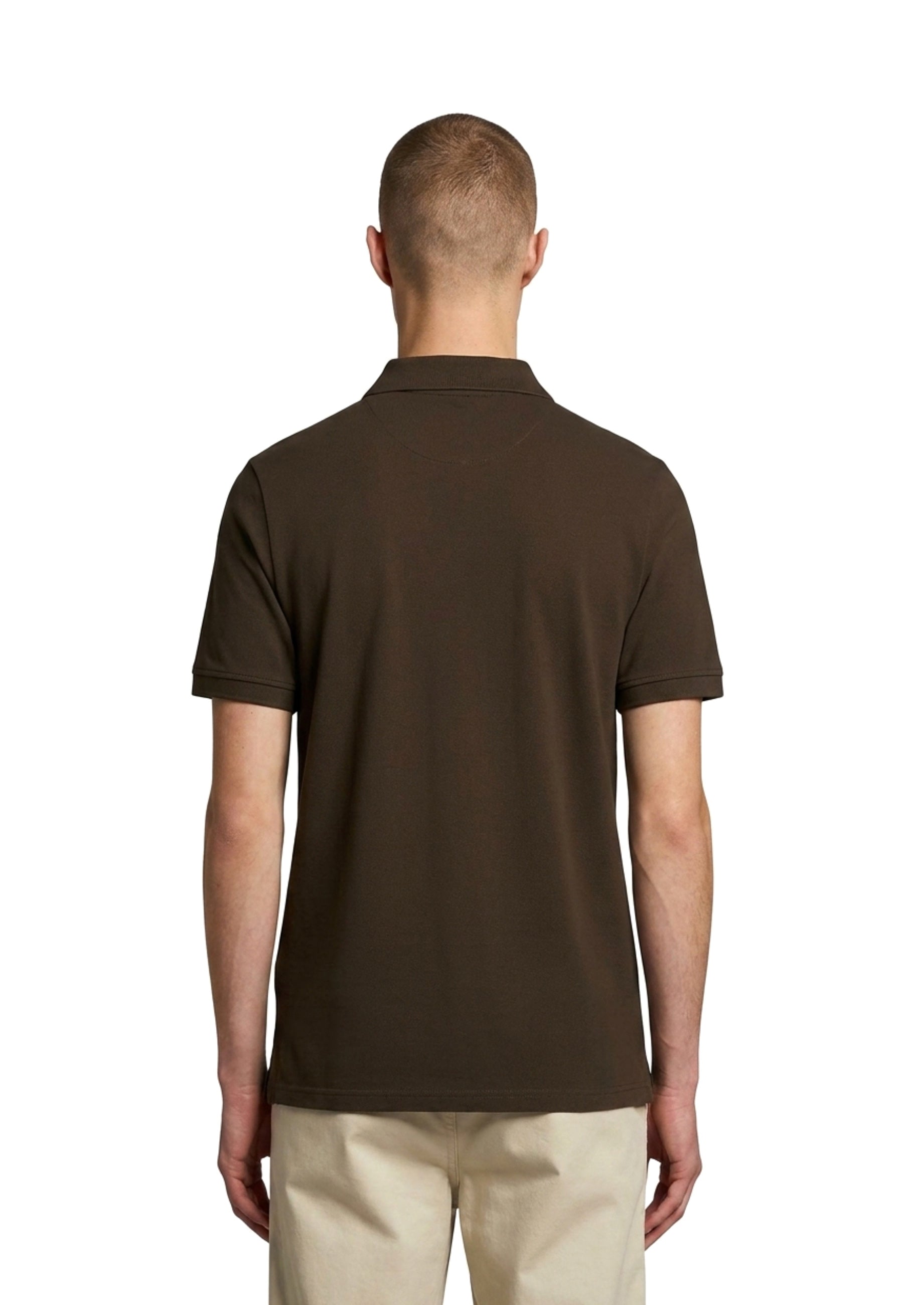 Polo Marrone Lyle & Scott