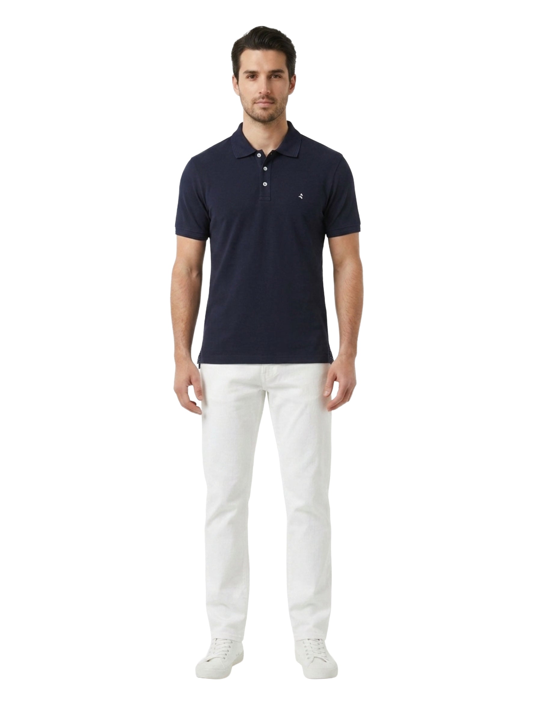 Polo Blu Scuro Navigare
