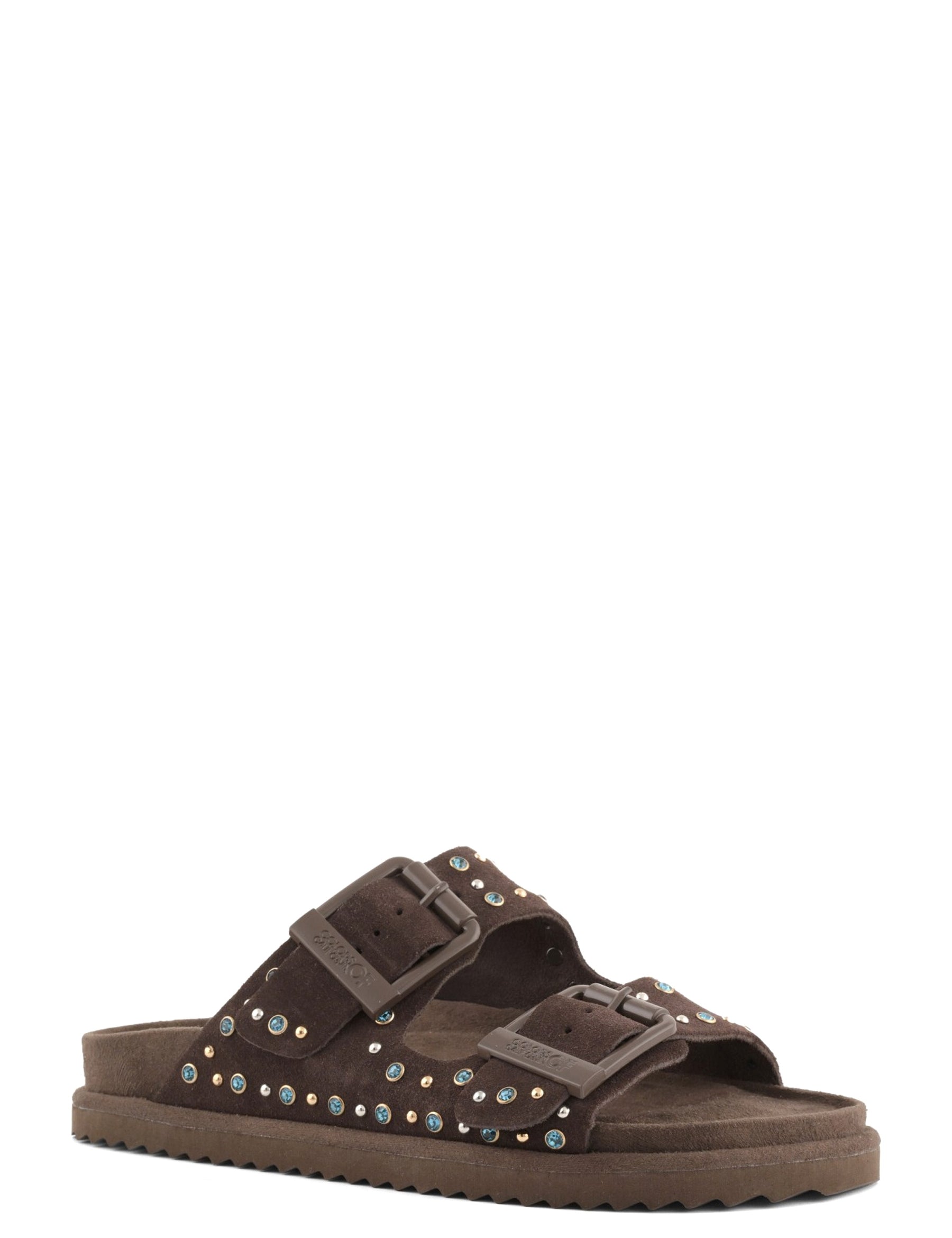 Sandali Marrone Scuro Colors Of California