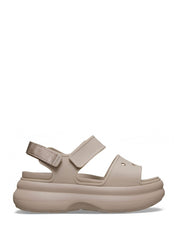 Sandali con strappi Beige Crocs