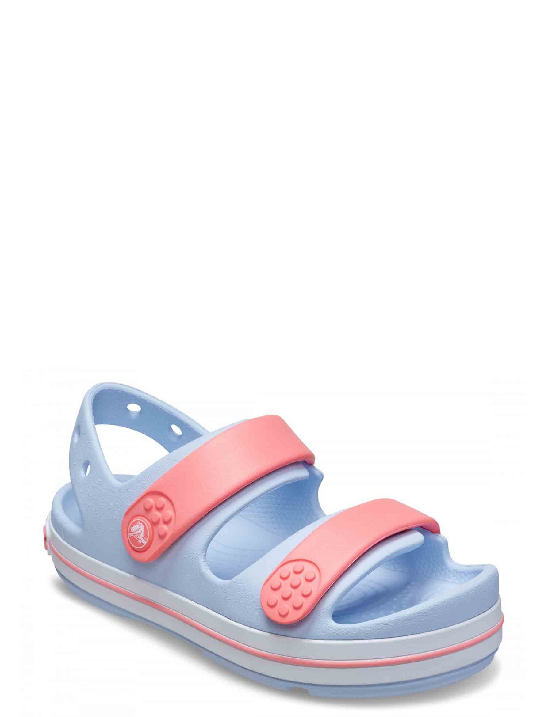 Sandali con strappi Celeste Rosa Crocs