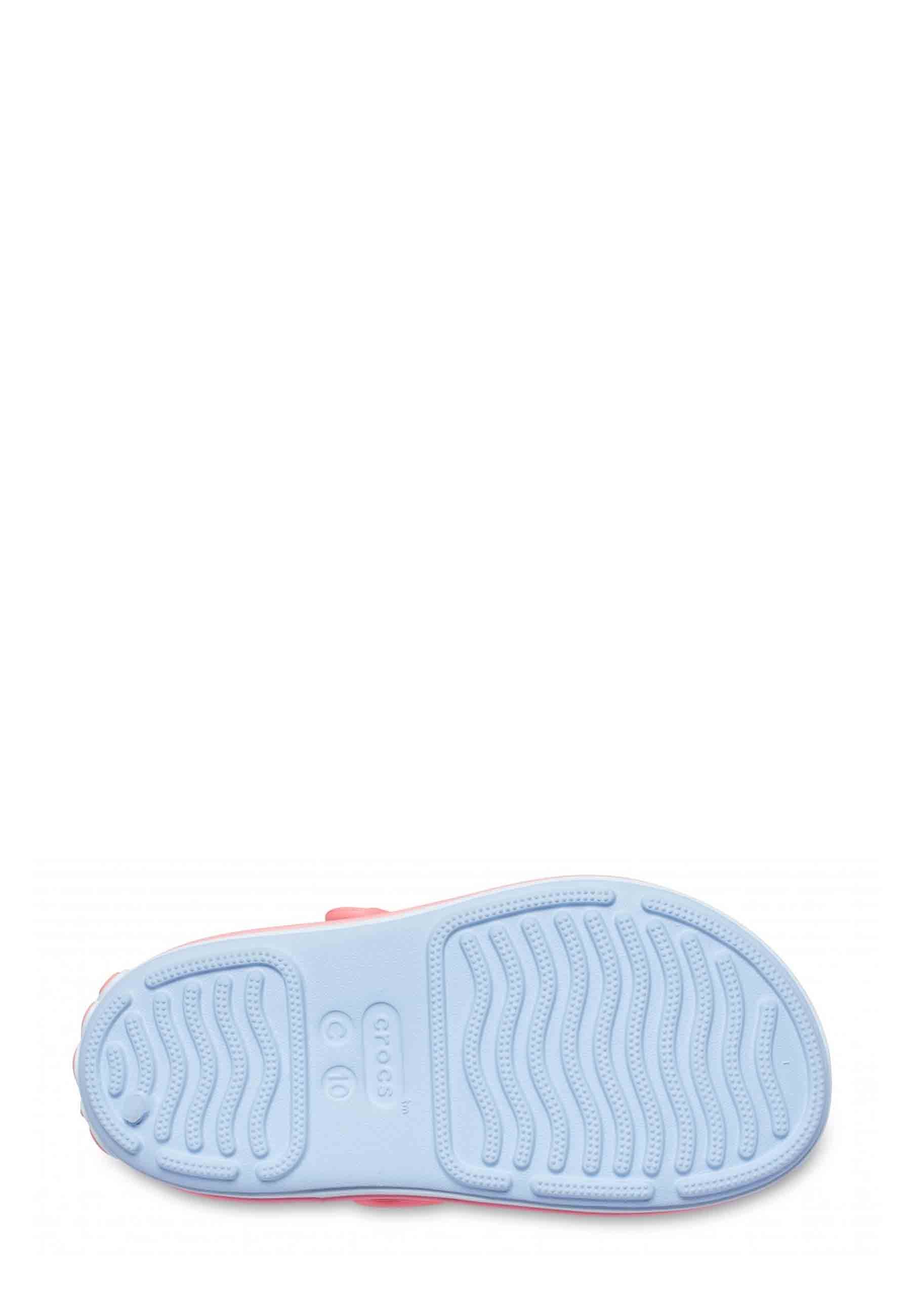 Sandali con strappi Celeste Rosa Crocs