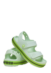 Sandali con strappi Verde Crocs