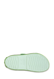 Sandali con strappi Verde Crocs