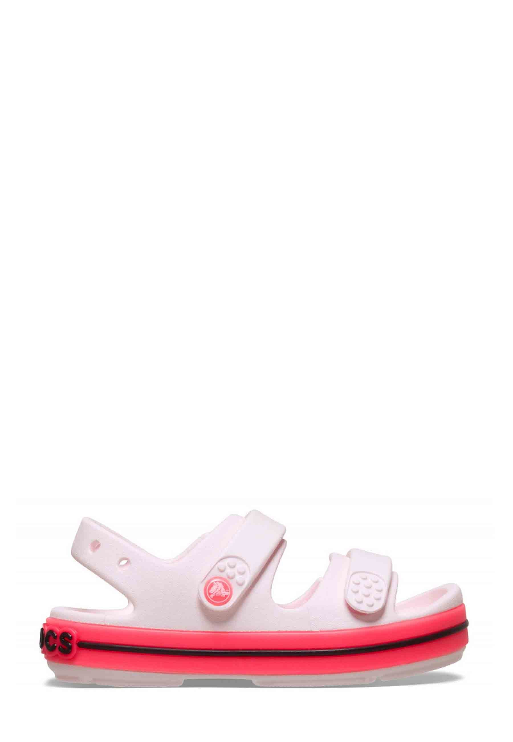 Sandali con strappi Rosa Crocs