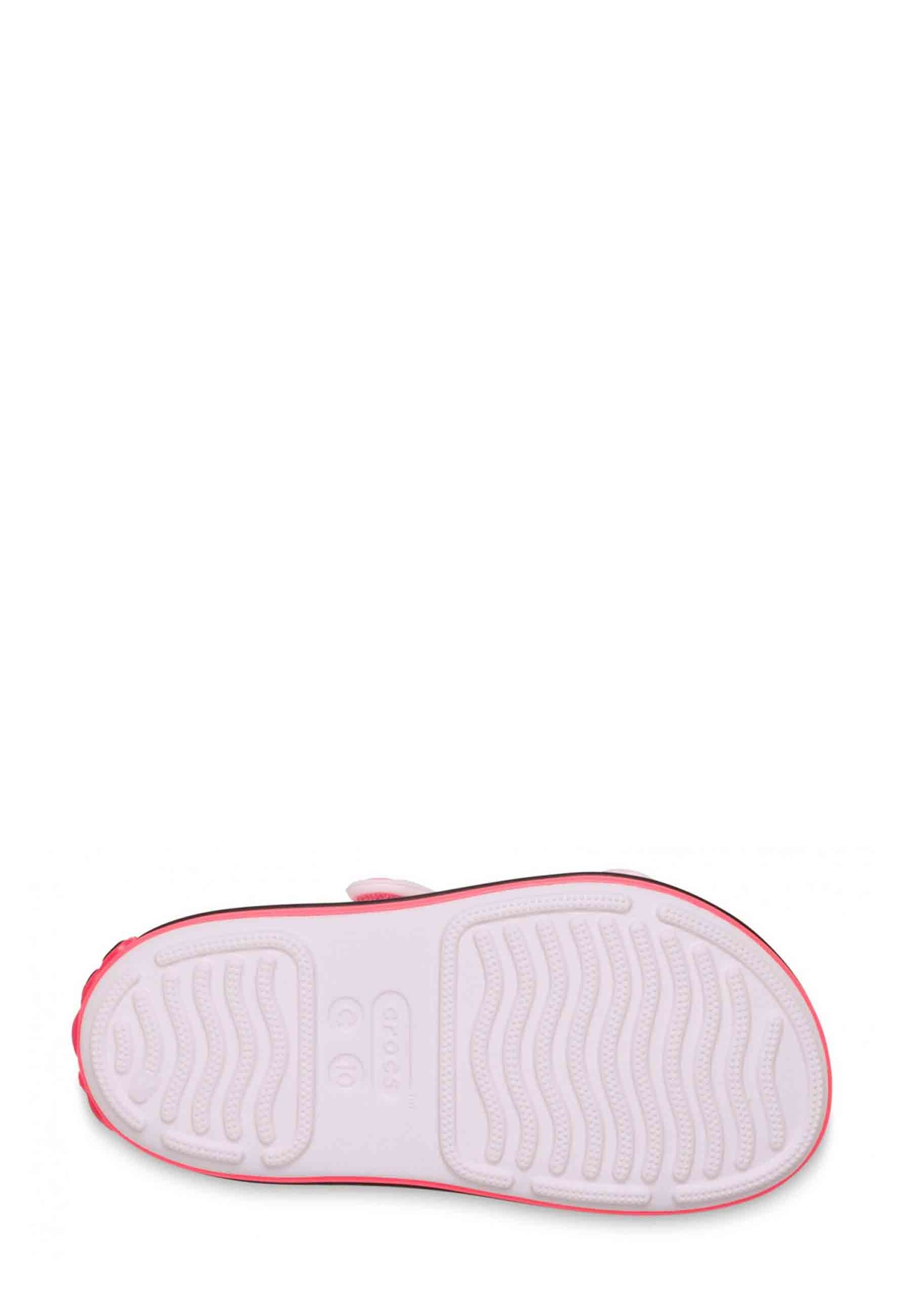 Sandali con strappi Rosa Crocs