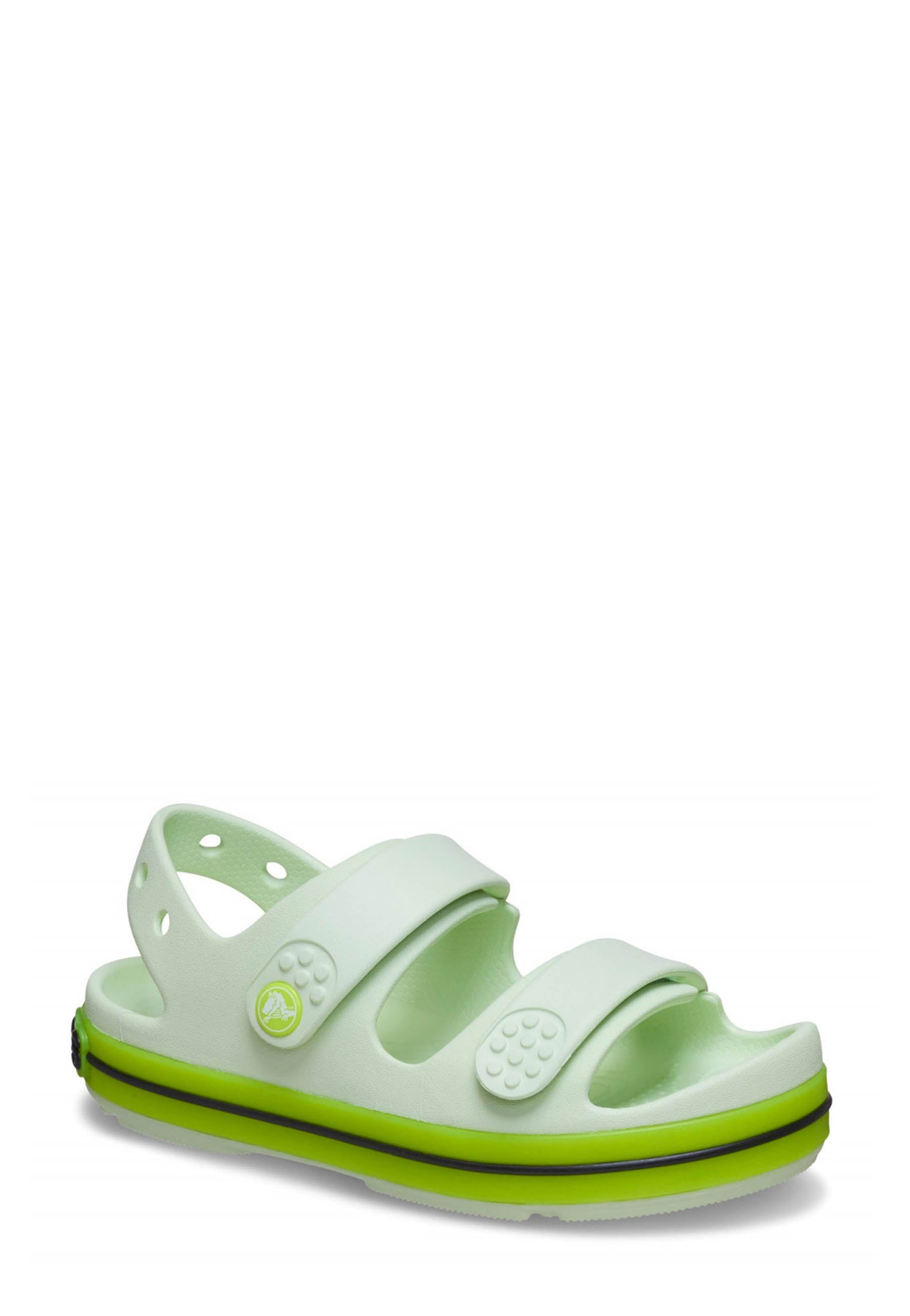 Sandali con strappi Verde Crocs