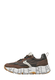 Sneakers Marrone Voile Blanche