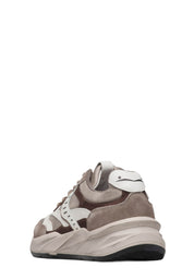 Sneakers Marrone Voile Blanche