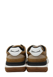 Sneakers Marrone Voile Blanche