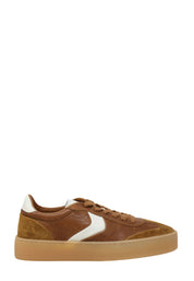 Sneakers Marrone Voile Blanche