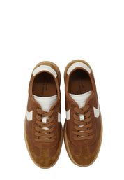 Sneakers Marrone Voile Blanche