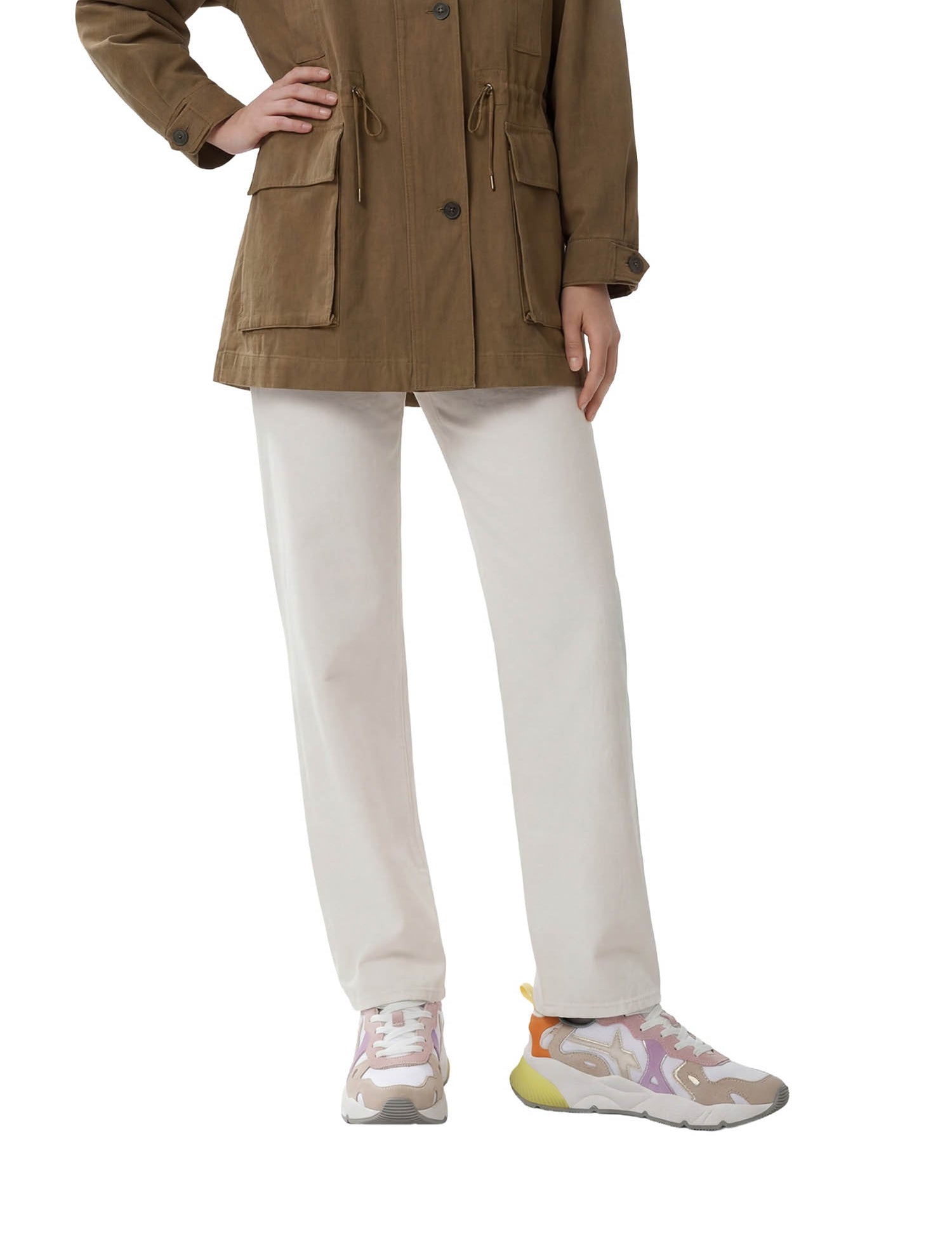 Sneakers Beige Rosa W6yz