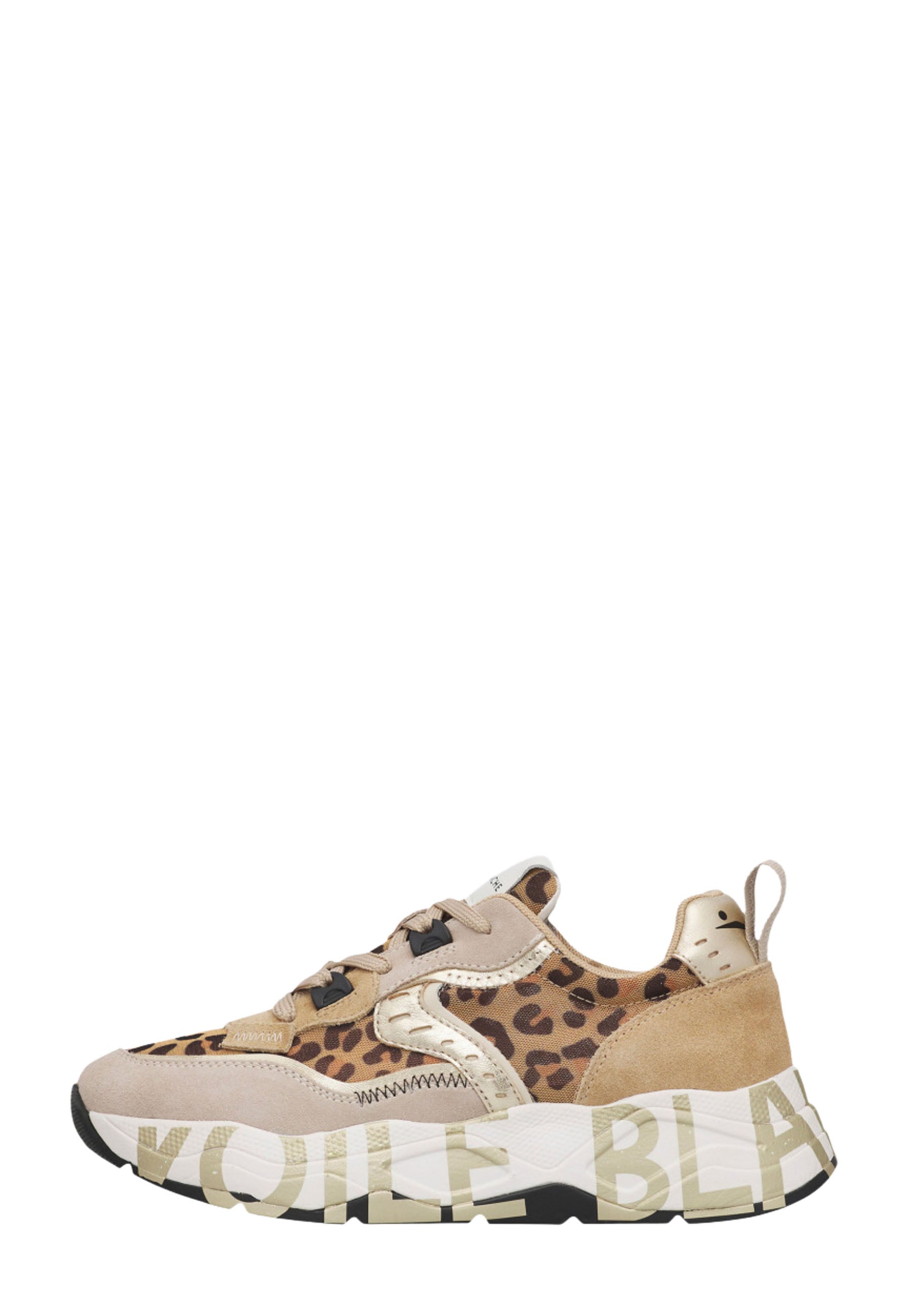Sneakers Beige Voile Blanche