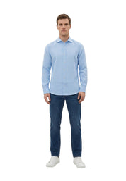 Camicie Celeste Borgoni Milano