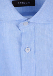 Camicie Celeste Borgoni Milano