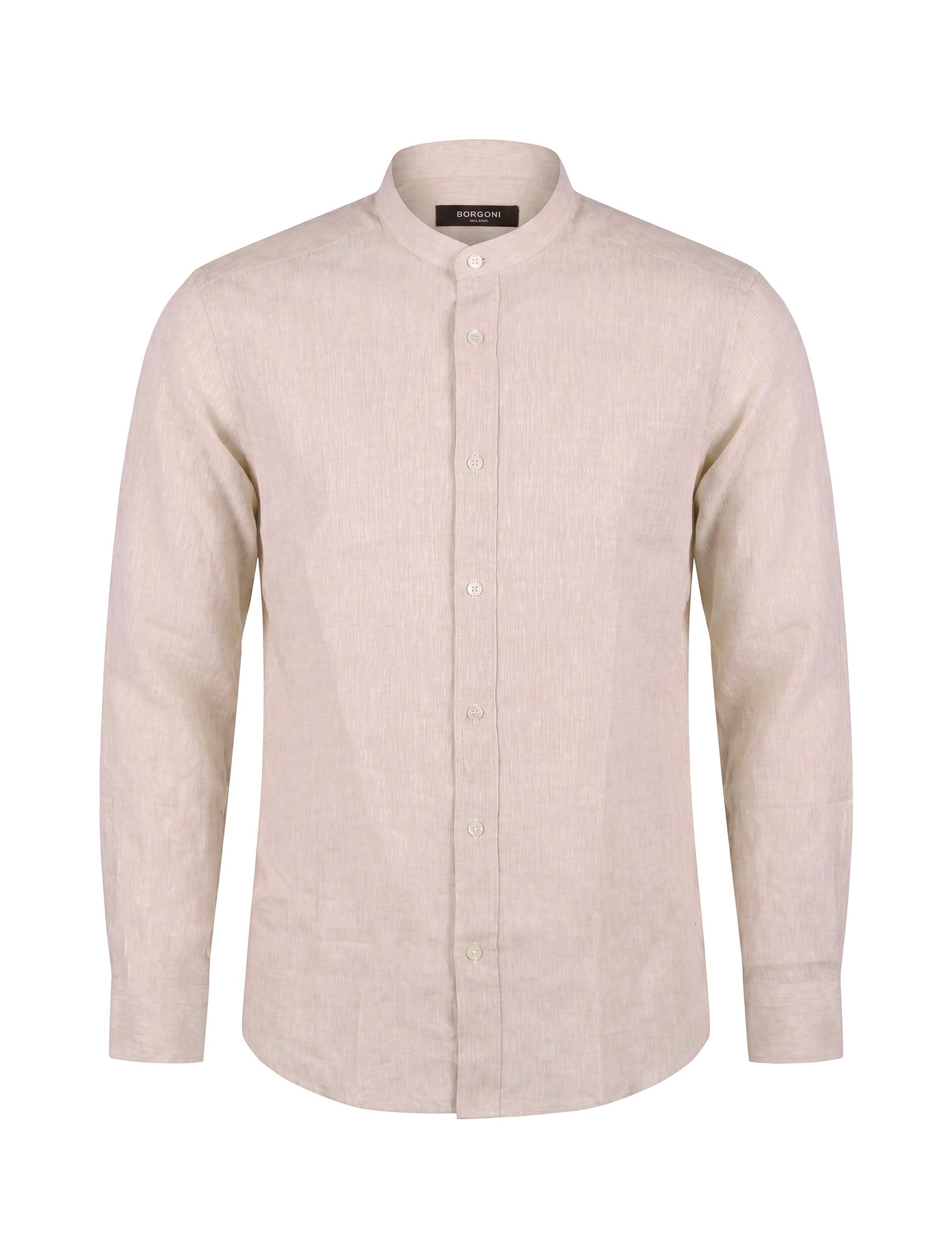 Camicie Beige Borgoni Milano