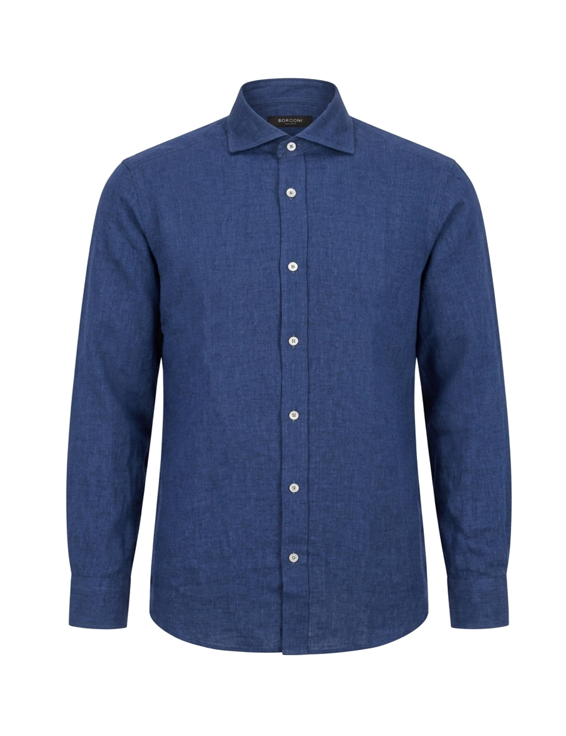 Camicie Blu Chiaro Borgoni Milano